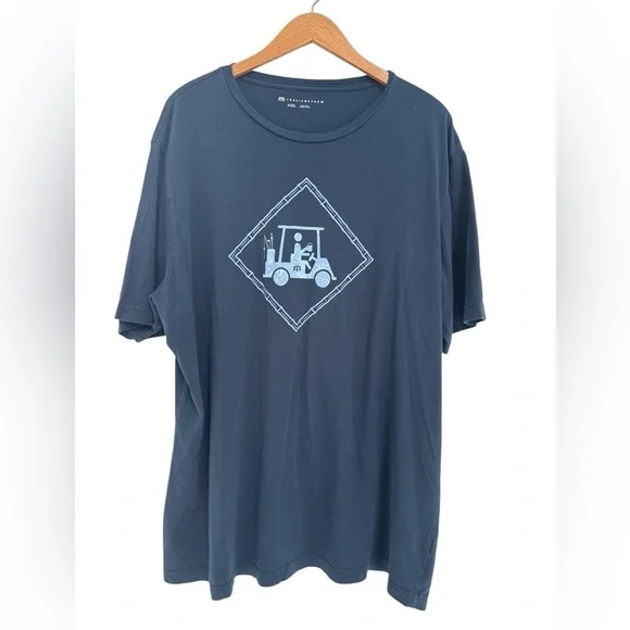 TravisMathew Plot Twist Short Sleeve Graphic T-Shirt Golf - Picture 2 of 5